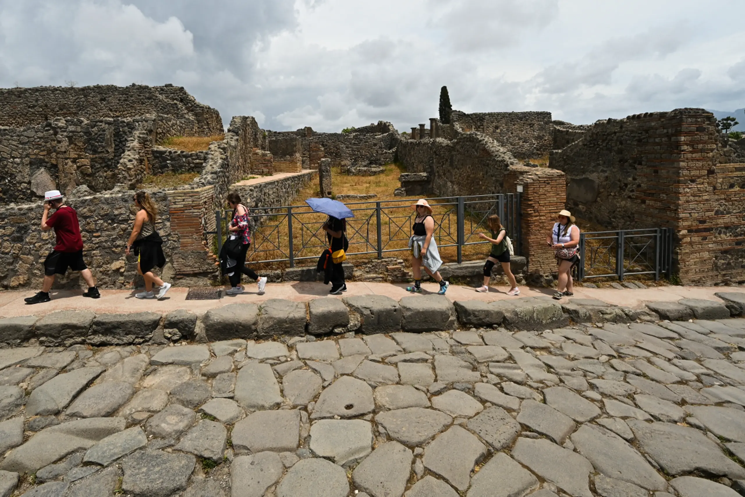 Eine der prächtigsten Wohnanlagen von Pompeji wird restauriert