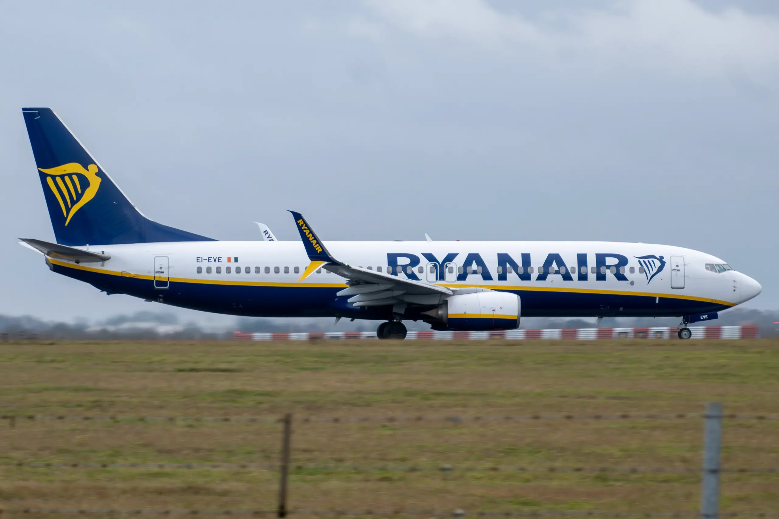 Ryanair Boeing 737 auf dem Rollfeld