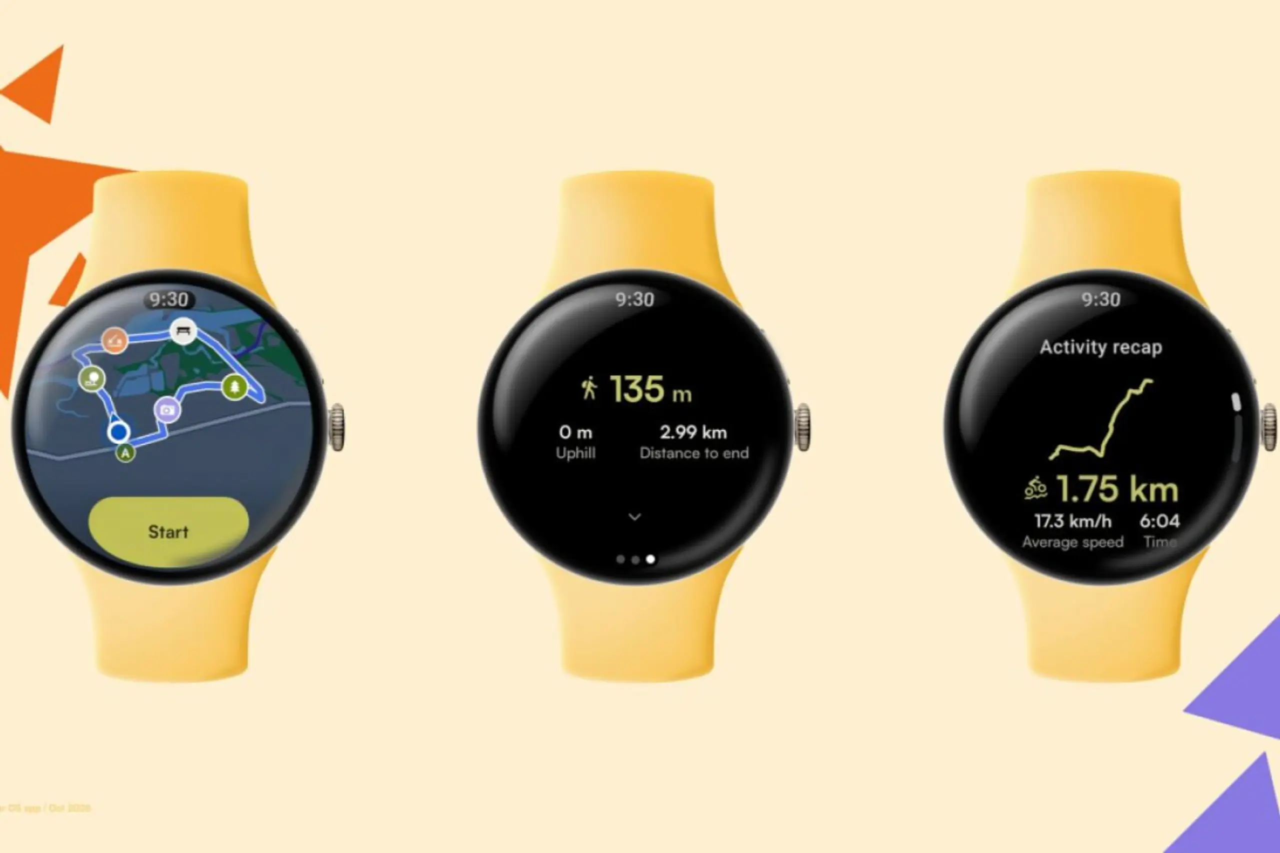 Komoot läuft auf Wear-OS-Smartwatches nun autark mit Karten