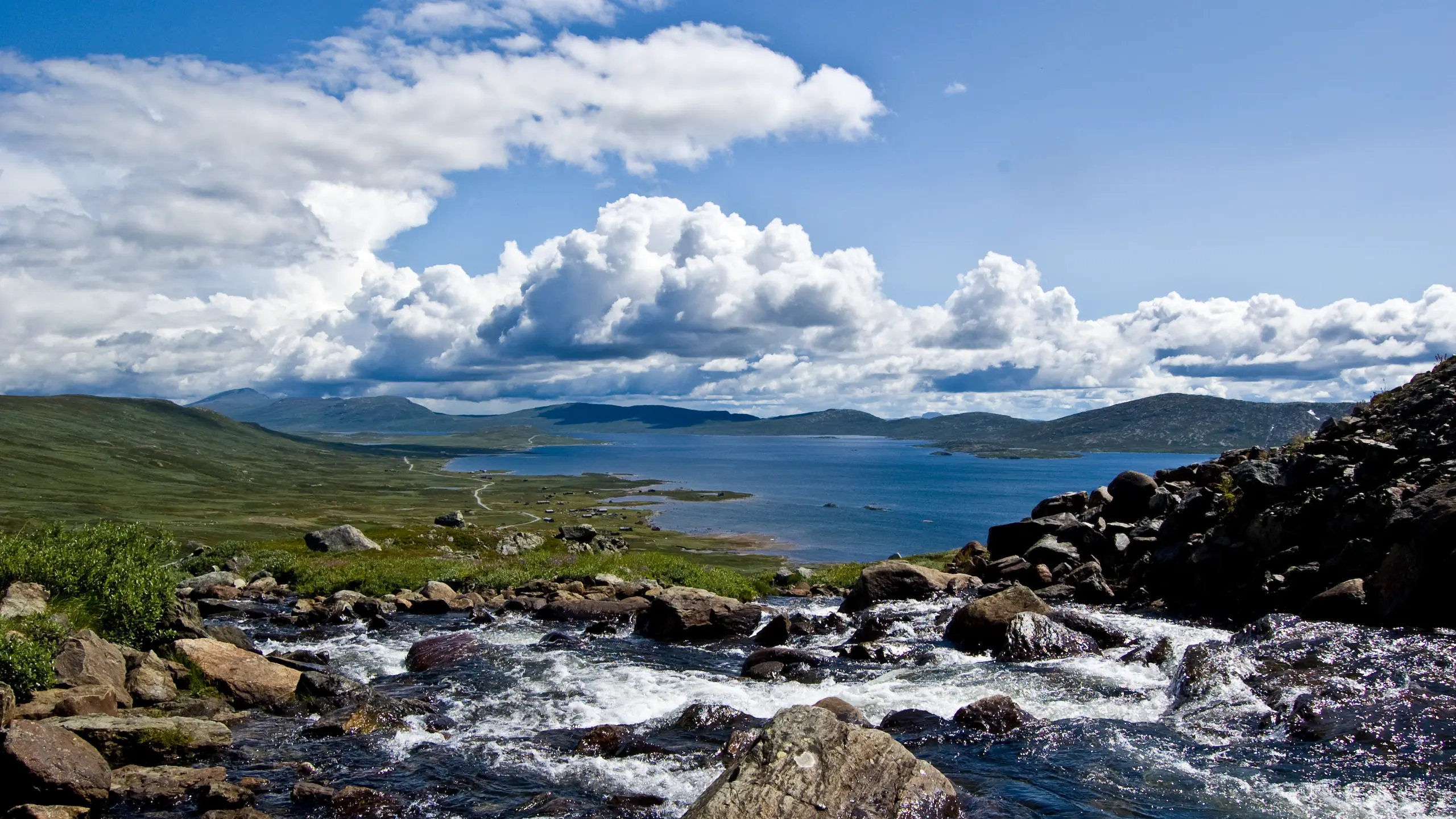 Berglandschaft in Jotunheimen in Norwegen