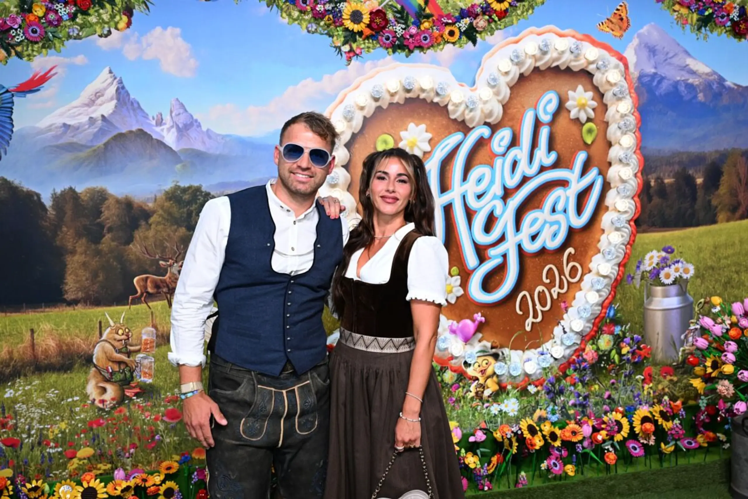 ++ ARCHIVBILD ++ Sarah Engels und ihr Mann Julian